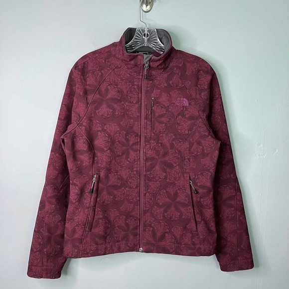 The North Face Apex Bionic Jacket Bordeaux Burgundy Style AMVXCM7 Womens Size M - Picture 7 of 16